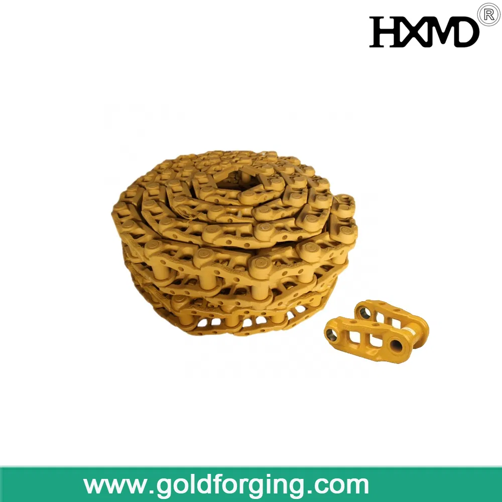 Manufacture Heavy Duty Steel PC30-3/5/6/7 Undercarriage Parts Track Link Chain for Excavator/Bulldozer