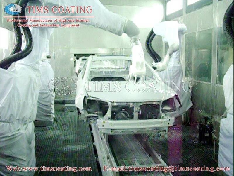 Custom High Efficiency Automatic Paint Coating Production Line/Equipment with Oil-Water Separation Technology