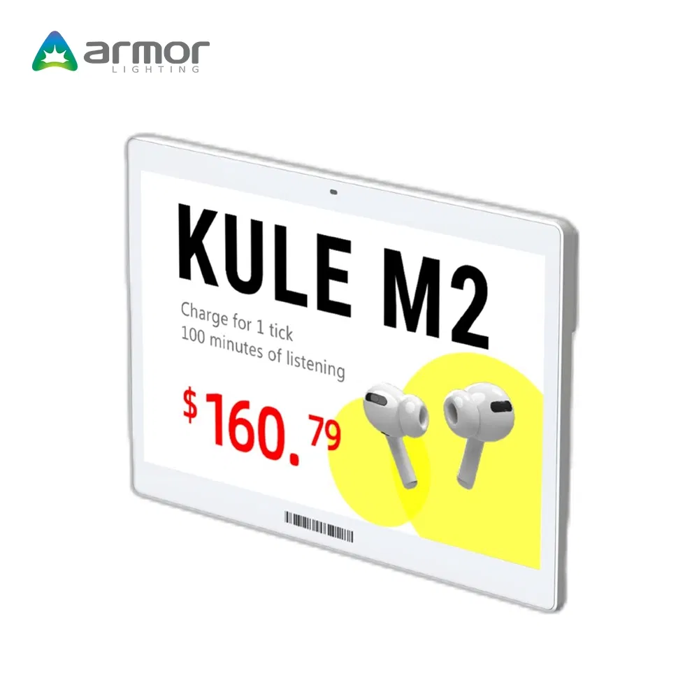 2.9 Inch Warehouse Electronic Labeling Systems ESL for Retail Shopfitting Projects