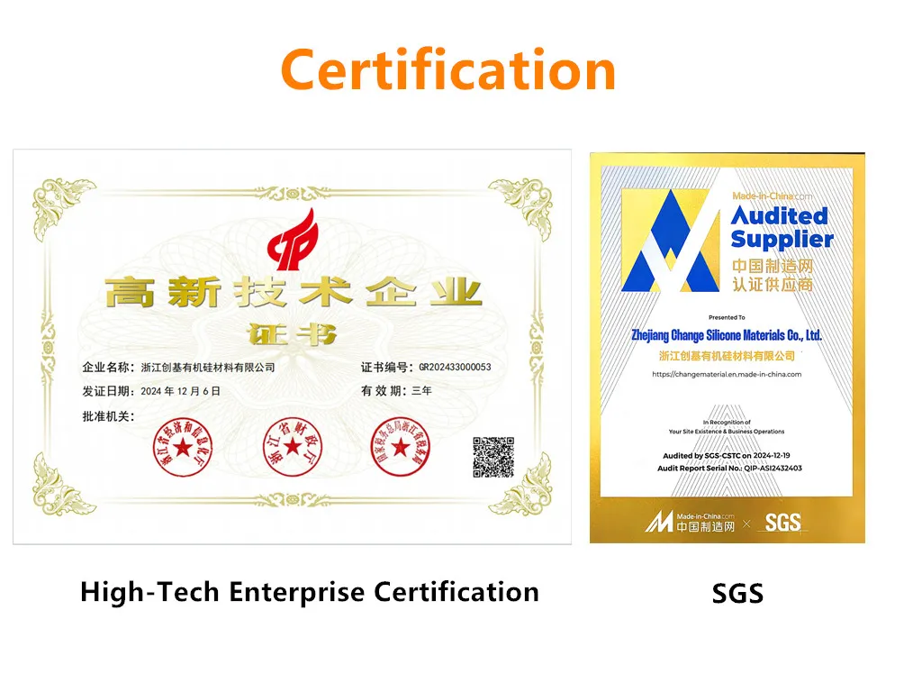 Certifications