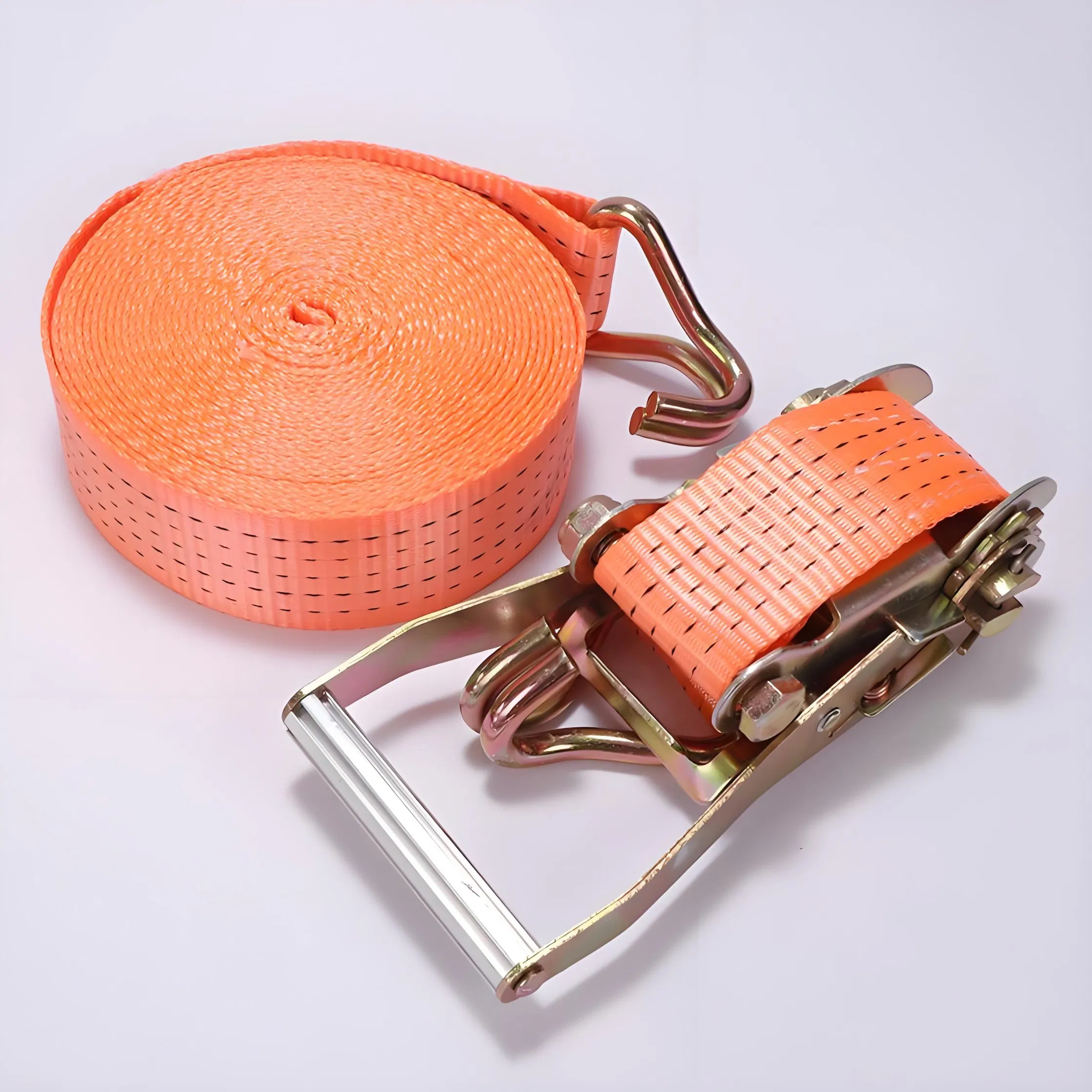 Cost Effective Ratchet Tie Down Strap for Bulk Cargo Transport Securing