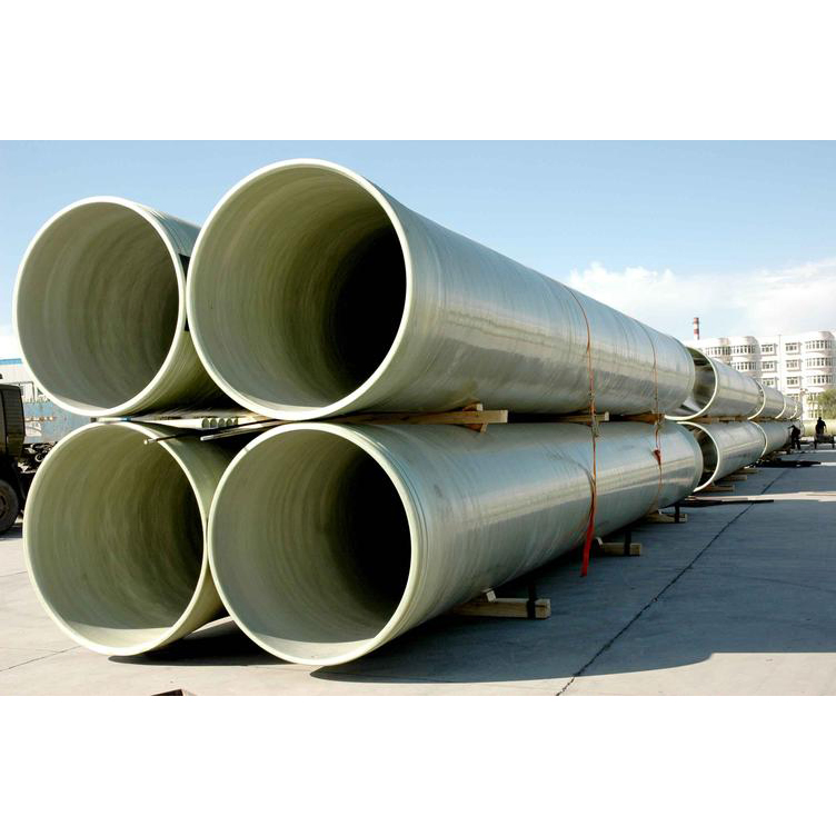 FRP/GRP Glass Fiber Reinforced Plastic Large-Diameter Compression Resistant Drainage Pipes Continuous Winding Process FRP Pipes