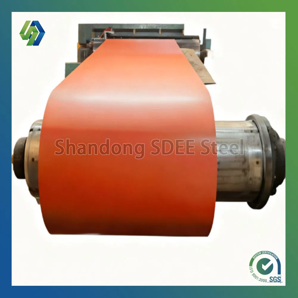 PPGL SPCC-1b Material with Thickness 0 12-3 0mm and Width 20-1500mm