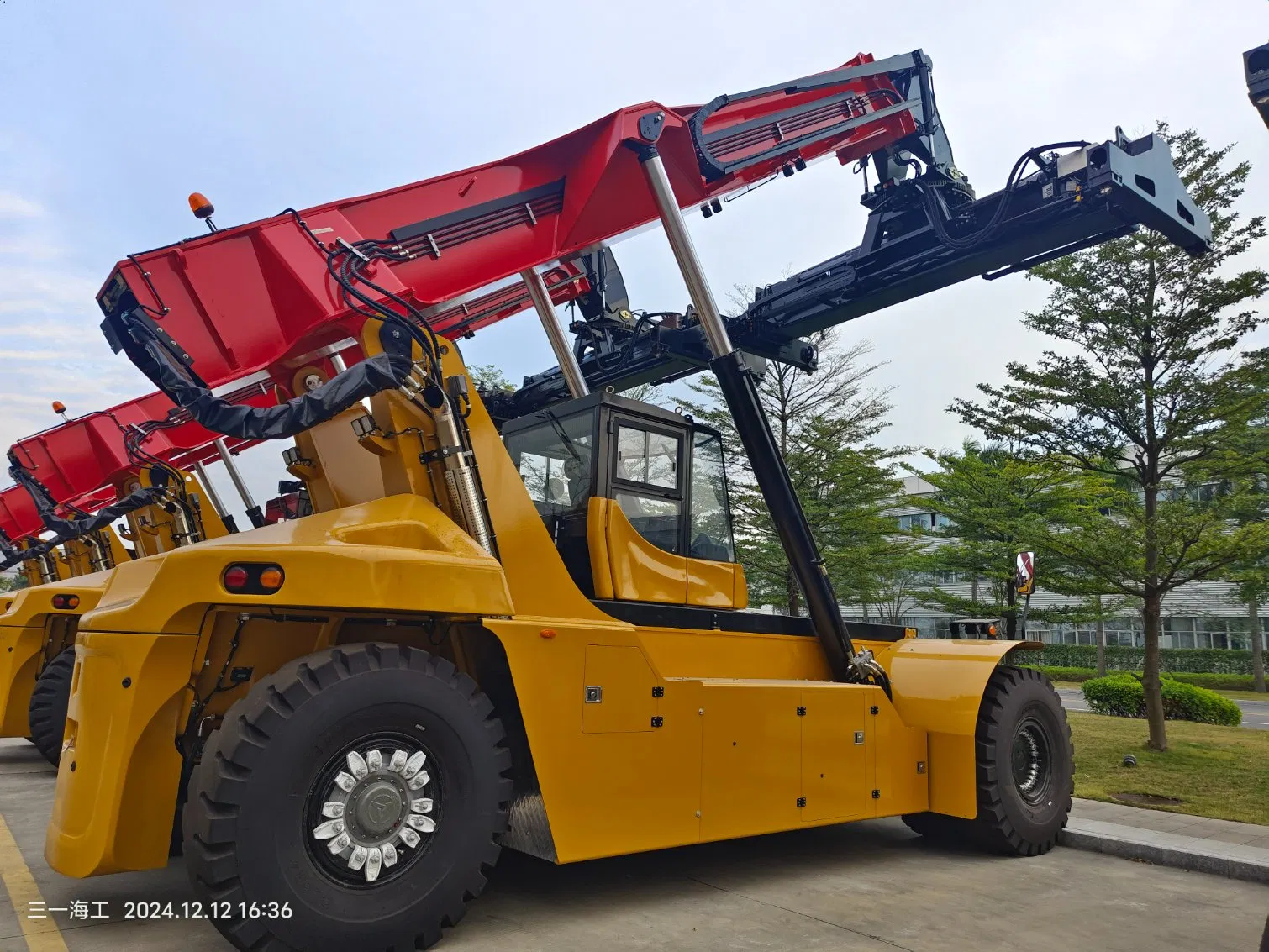 Srsc45 Advanced 45 Ton Reach Stacker Port Machinery Safety Features for Warehouse Construction