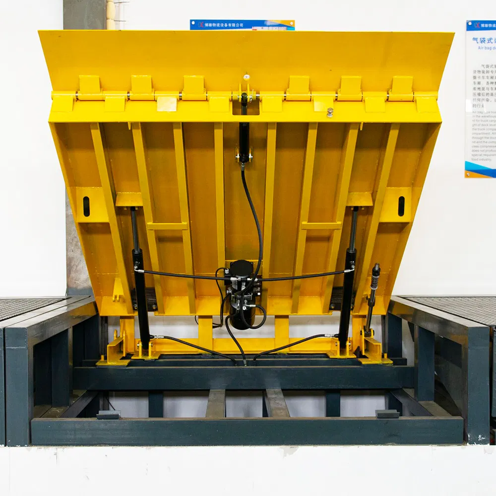 Manual Automatic Stationary Yard Ramp Fixed Loading Platform Hydraulic Dock Leveler Lifting Equipment
