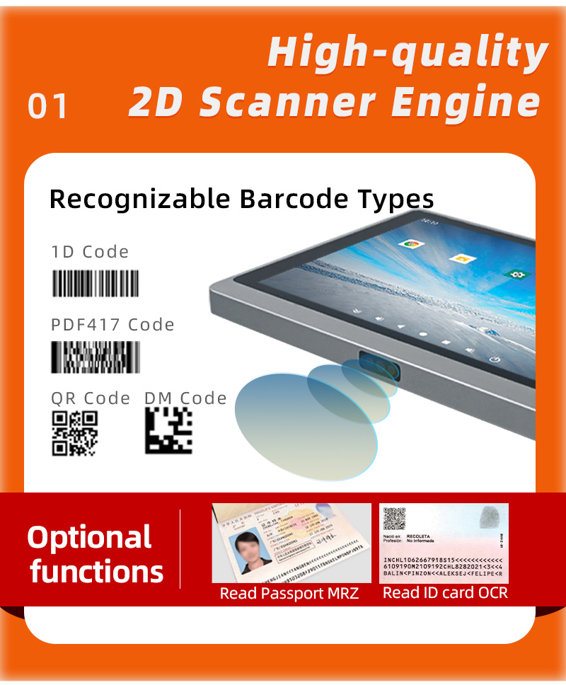 Warehouse Solution Multi Data Matrix Barcode Inventory Tracking System Inventory with Barcode Scanner Er220
