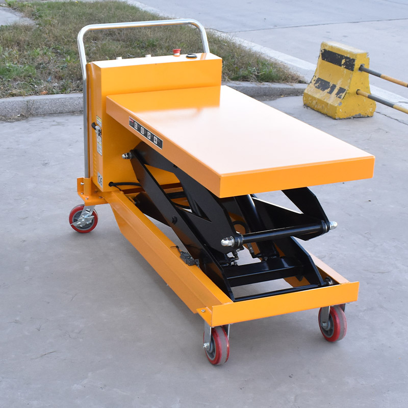 Cargo Lifting Equipment Load 300kg Lifting Height Battery Electric Portable Platform Lifting Handling Machine