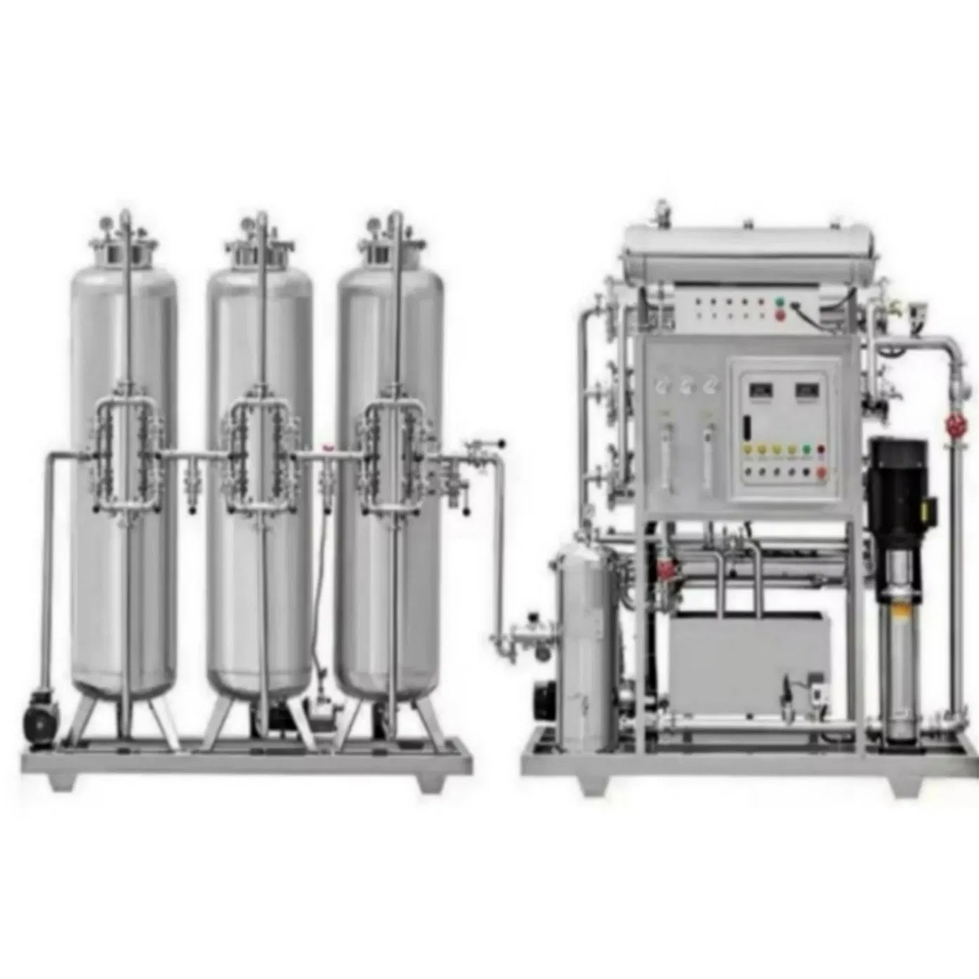 Stainless Steel Reverse Osmosis Water Treatment System for Industrial Use