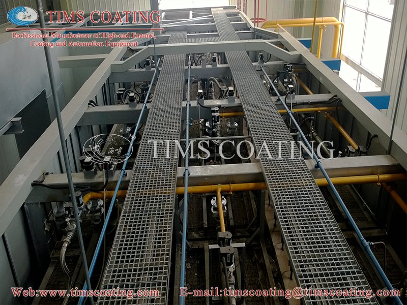Powder Recovery ≥95% Customized Enamel Coating Production Line/Equipment