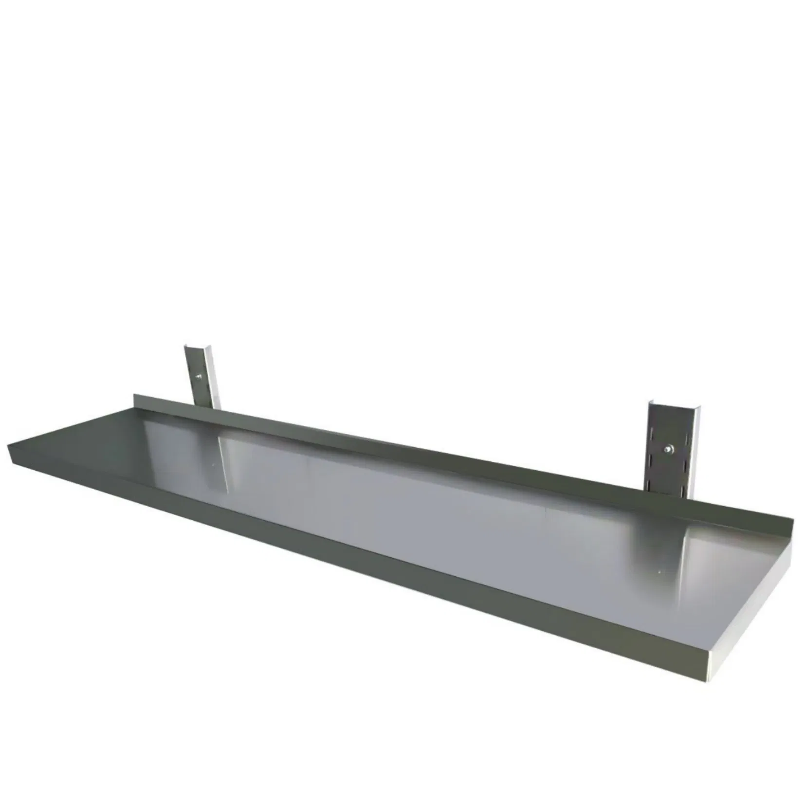 Versatile 1 Layer Stainless Steel Kitchen Wall Shelf Solution