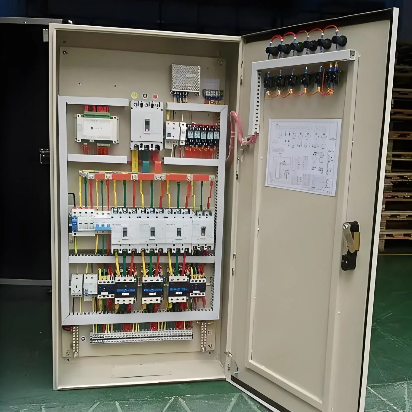 Automatic Power Factor Electrical Control Center Panel V2 500 Manual Equipment Suppliers Company Manufacturer