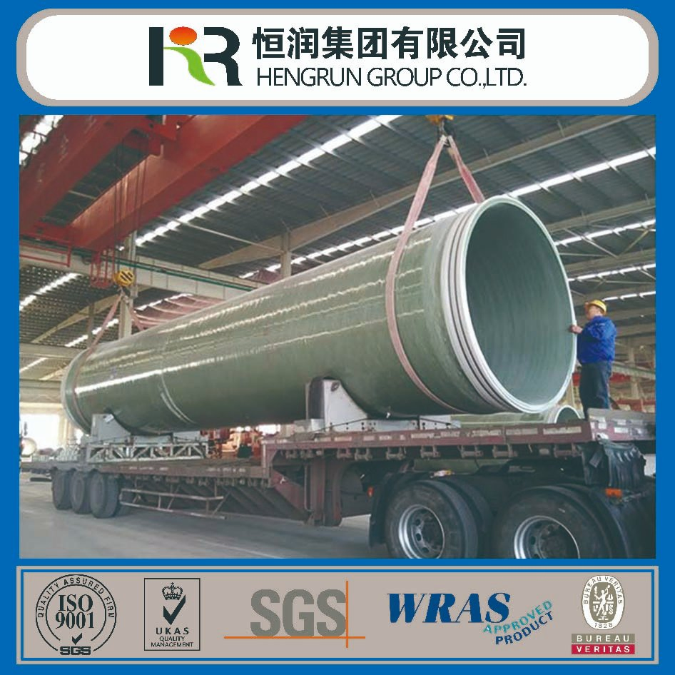 FRP/GRP Wrapped Pipeline Pressure Resistant Large-Diameter Water Transportation FRP Pipes