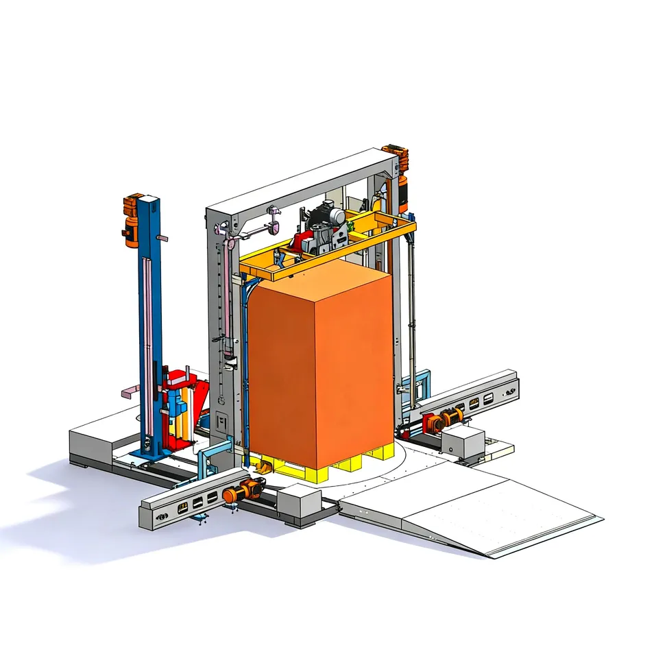 Stretch Strapping & Wrapping Machine