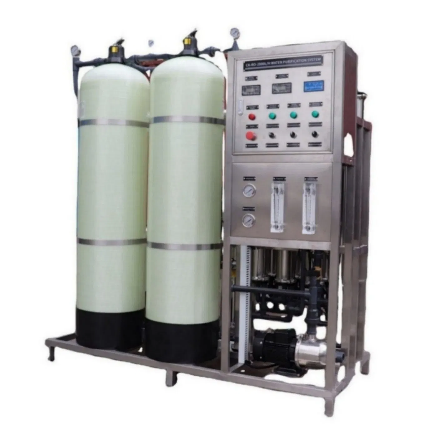 Stainless Steel Reverse Osmosis Water Treatment System for Industrial Use