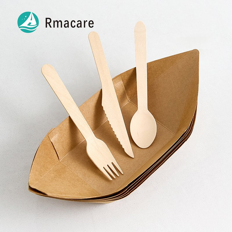 Custom Logo Food Grade Disposable Fast Food Packaging Kraft Paper Hamburger Clamshell Burger Box Wholesale