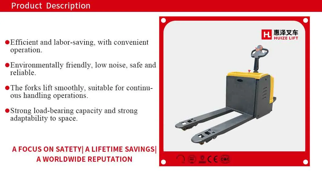 Electric Pallet Truck Handling