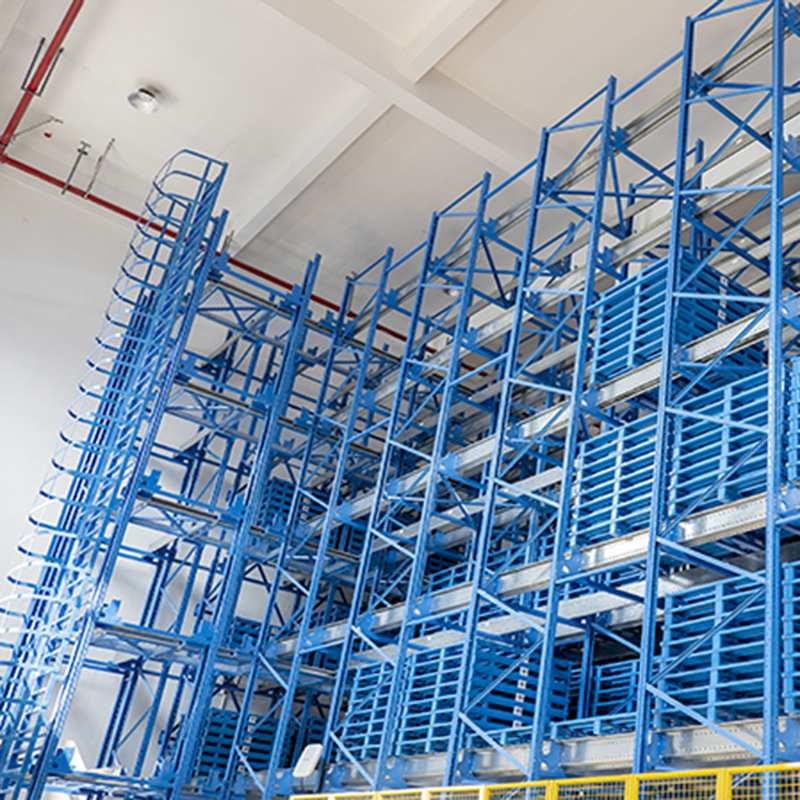 Smart Automated Storage Rack System for Efficient Warehouse Management