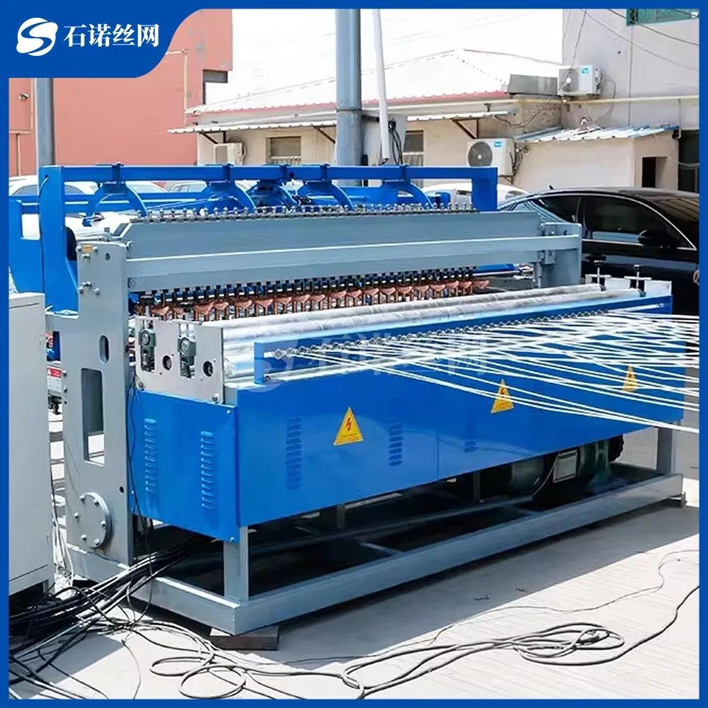 Multiple Safety Protections Full Automatic Fence Wire Mesh Pneumatic Welding Machine for Warehouse Isolation Fences