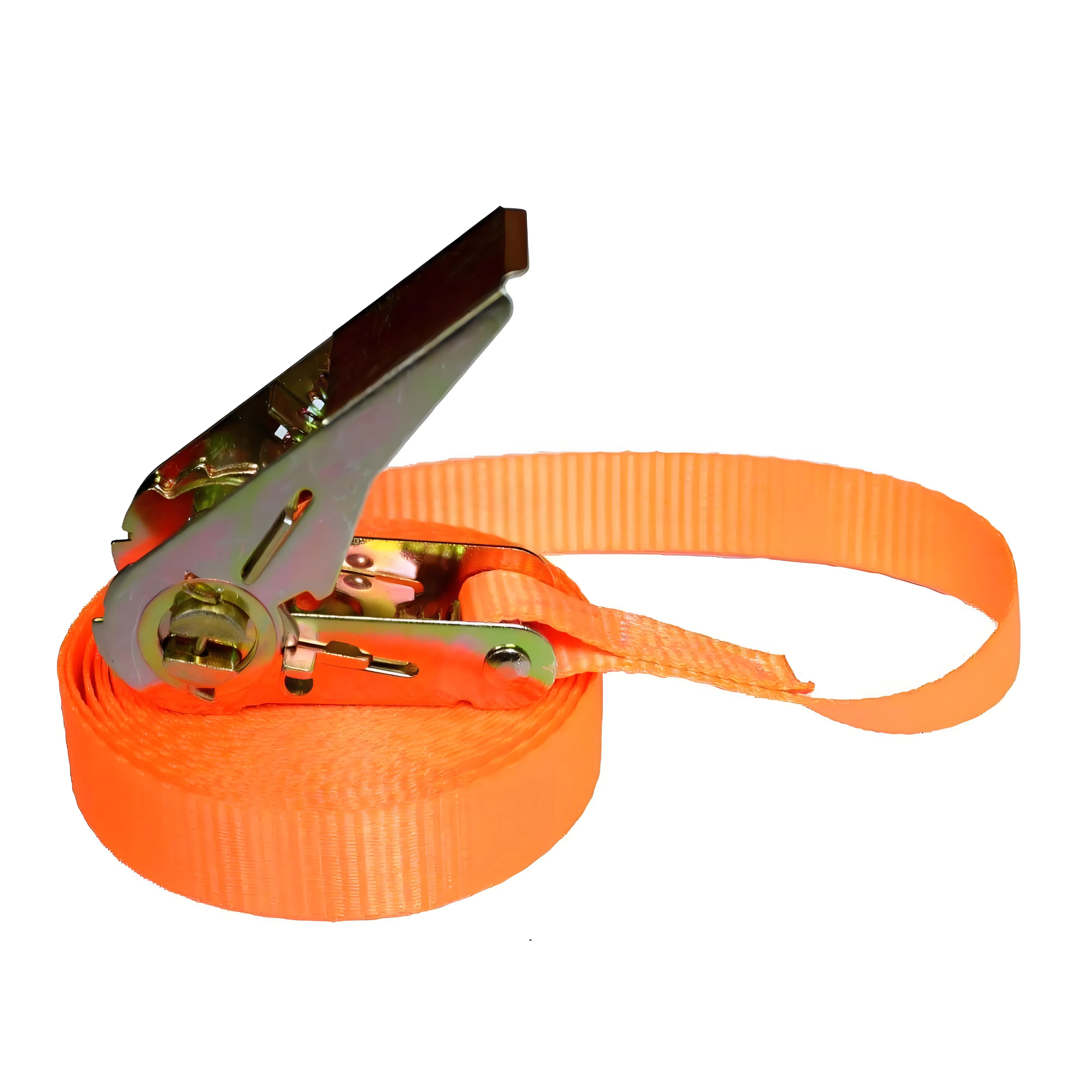 Cost Effective Ratchet Tie Down Strap for Bulk Cargo Transport Securing