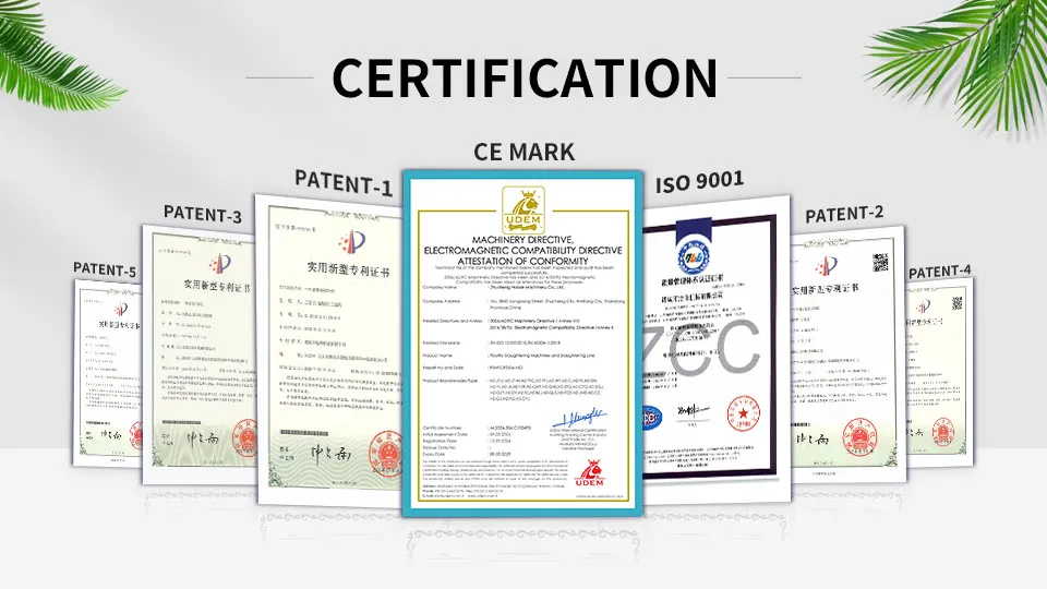 Certificates