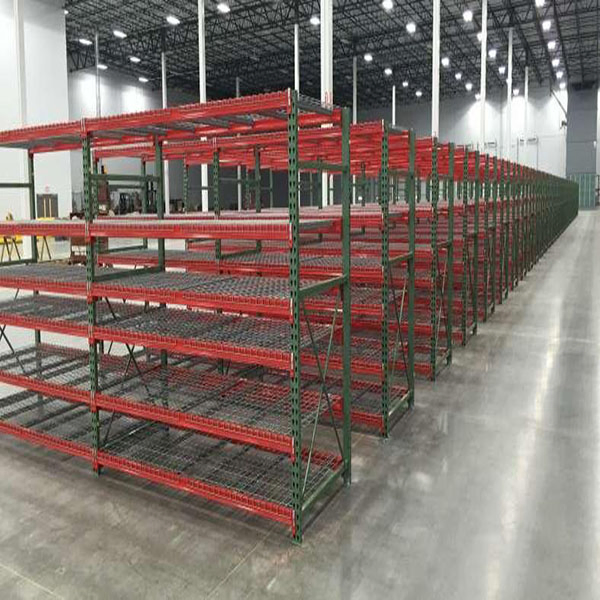1200kg Us Styles Teardrop Hole Storage Racking Warehouse Racking System