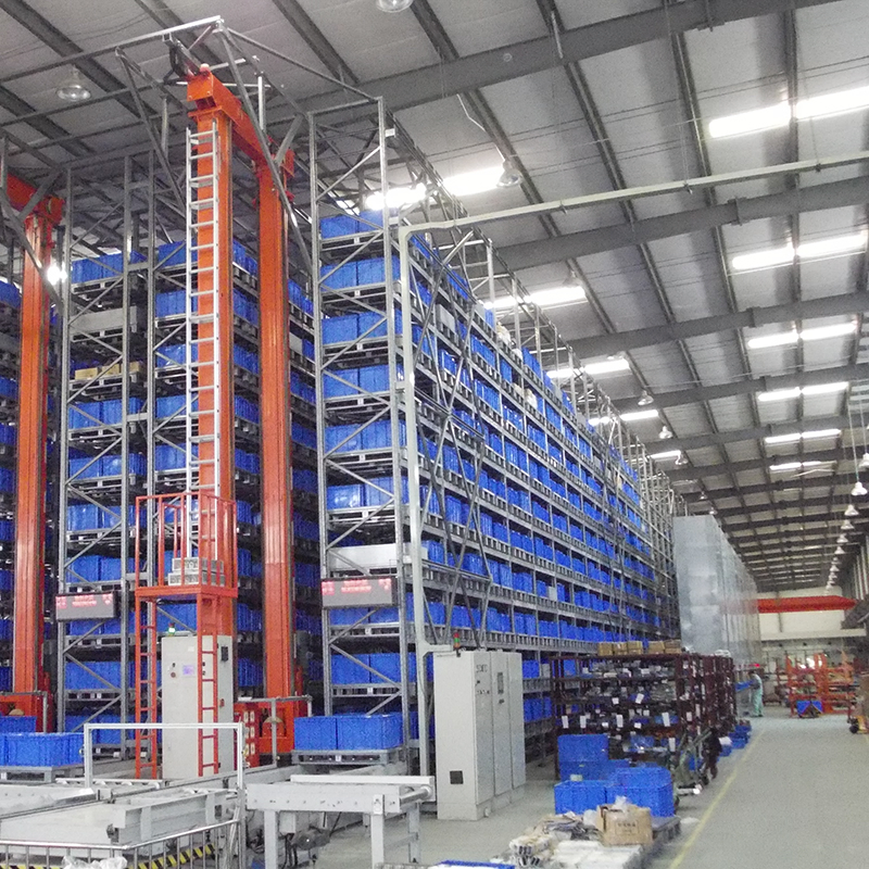 Smart Automated Storage Rack System for Efficient Warehouse Management