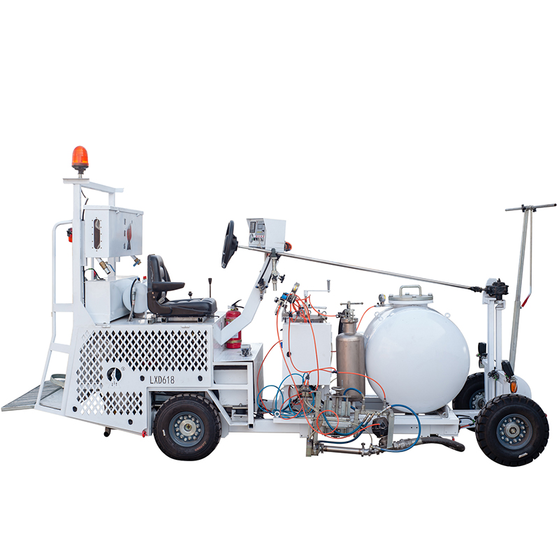 Heavsty-618 Two-Component Spot Coating and Oscillating Scribing Machine for Road Marking