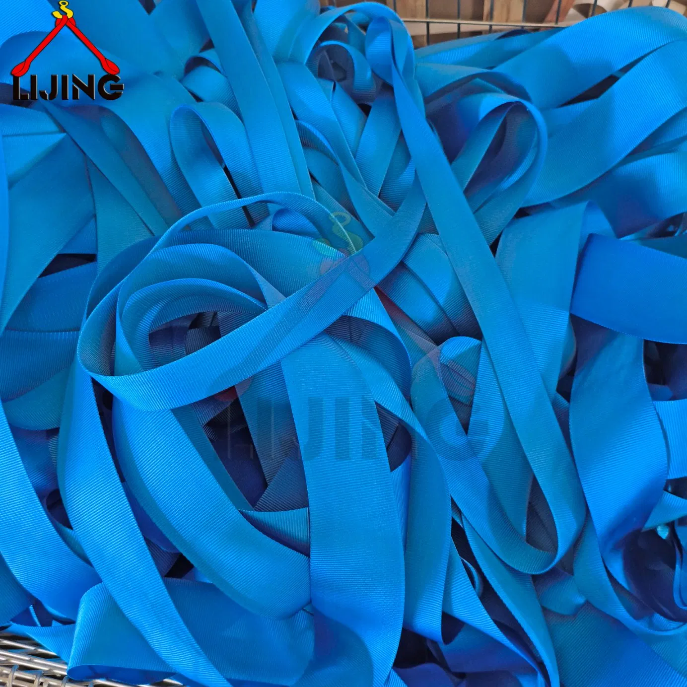 Cover for Webbing Sling Eyes Ears Blue Color 90mm Width Eye Protection