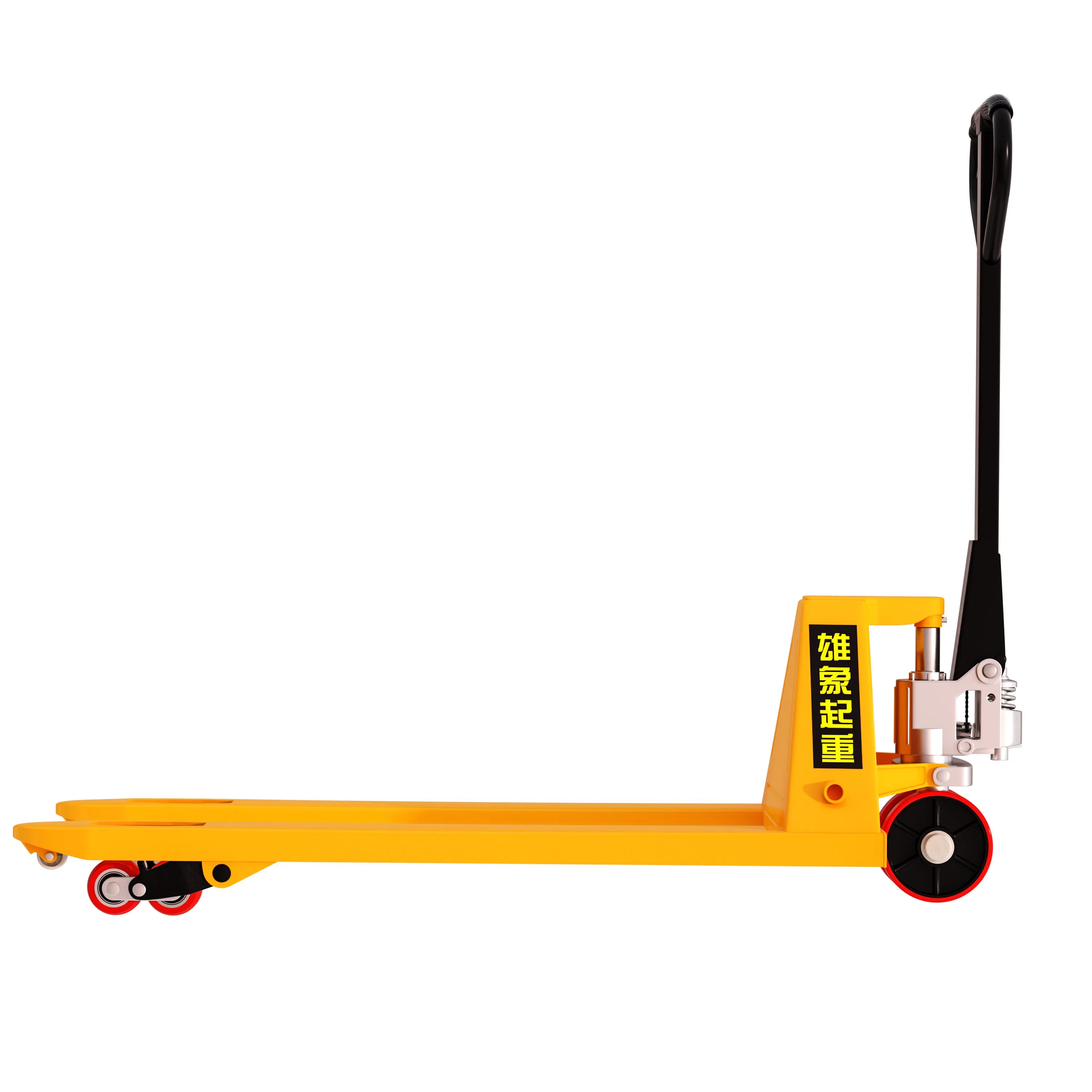 Hand Pallet Truck PU Wheels Nylon Wheels Cargo Handling