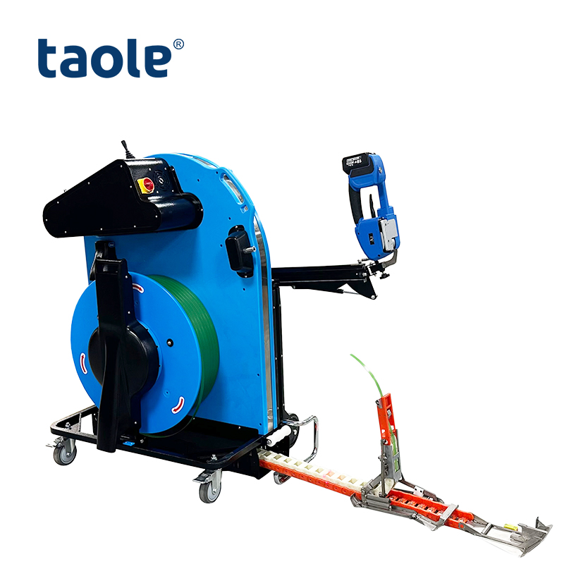 High-Capacity Pallet Strapping Machine for Logistics and Distribution Centers