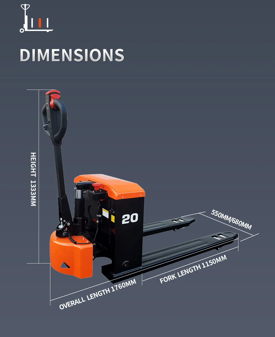 2 Ton Pallet Truck