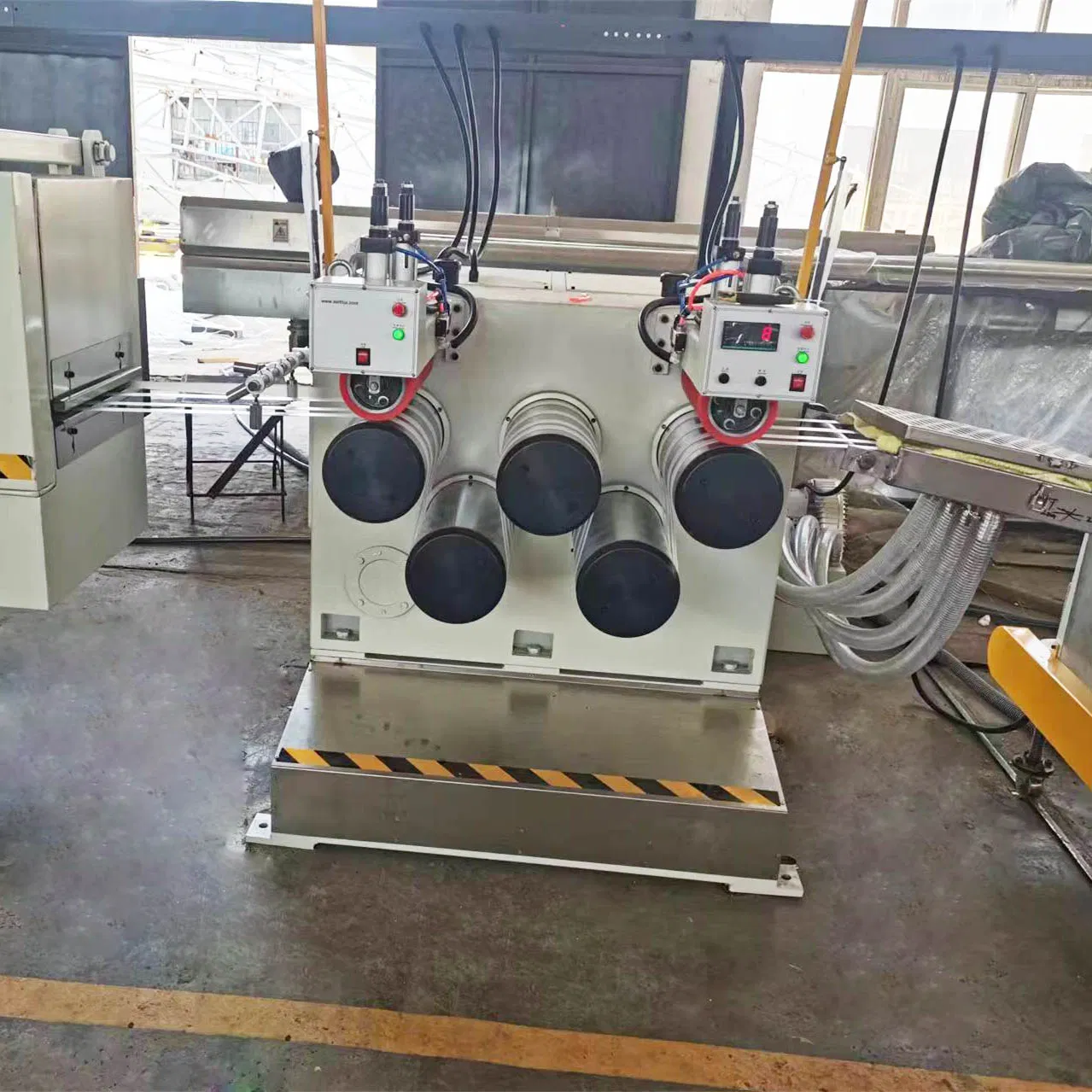 Recyclable Semi-Transparent Opaque Freight Transport Box Strapping Making Machine