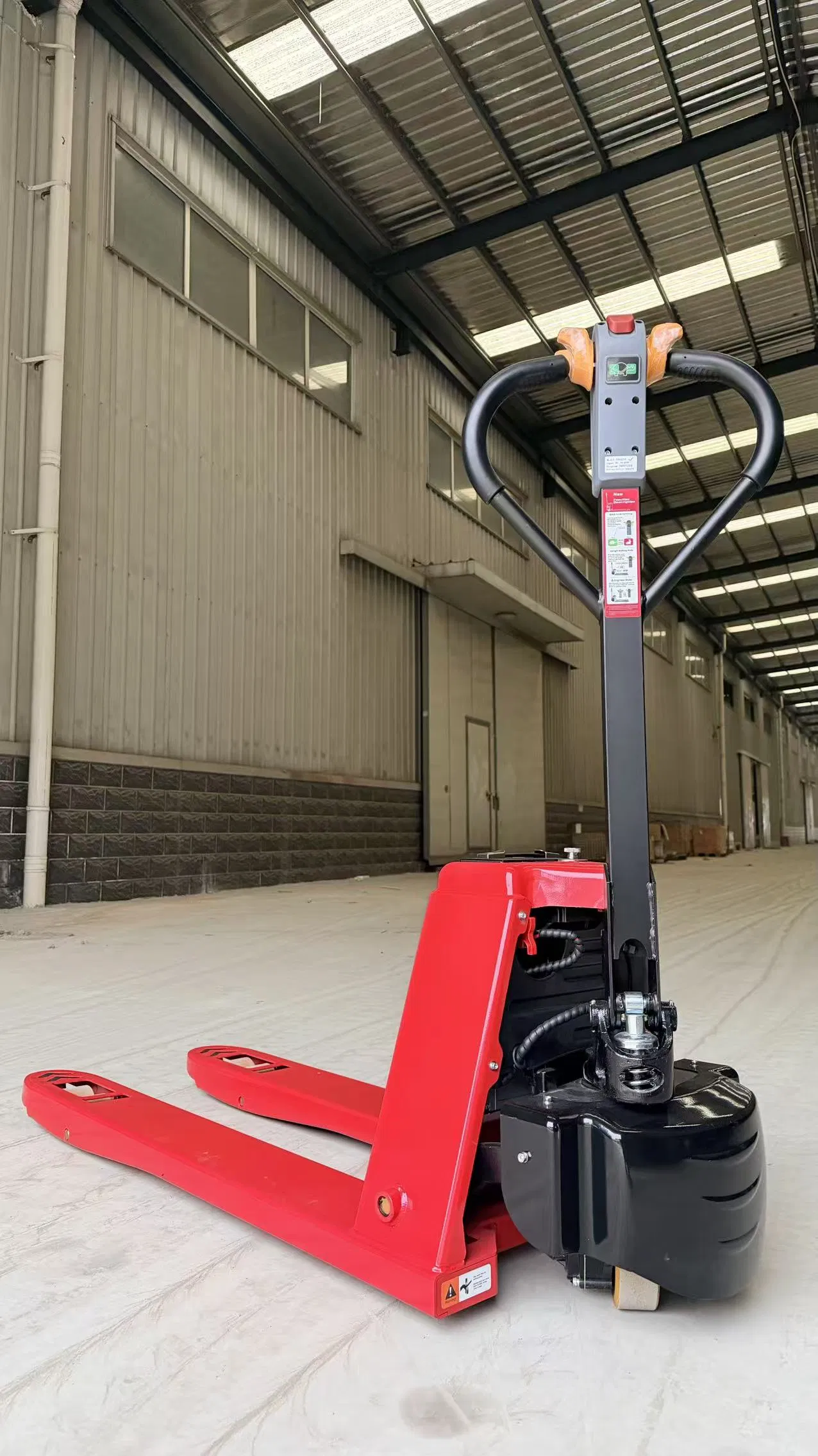 OEM Factory 1.5ton 1500kg Lithium Battery Walkie Pedestrian Mini Economical Full Electric Handling Equipment for Warehouse