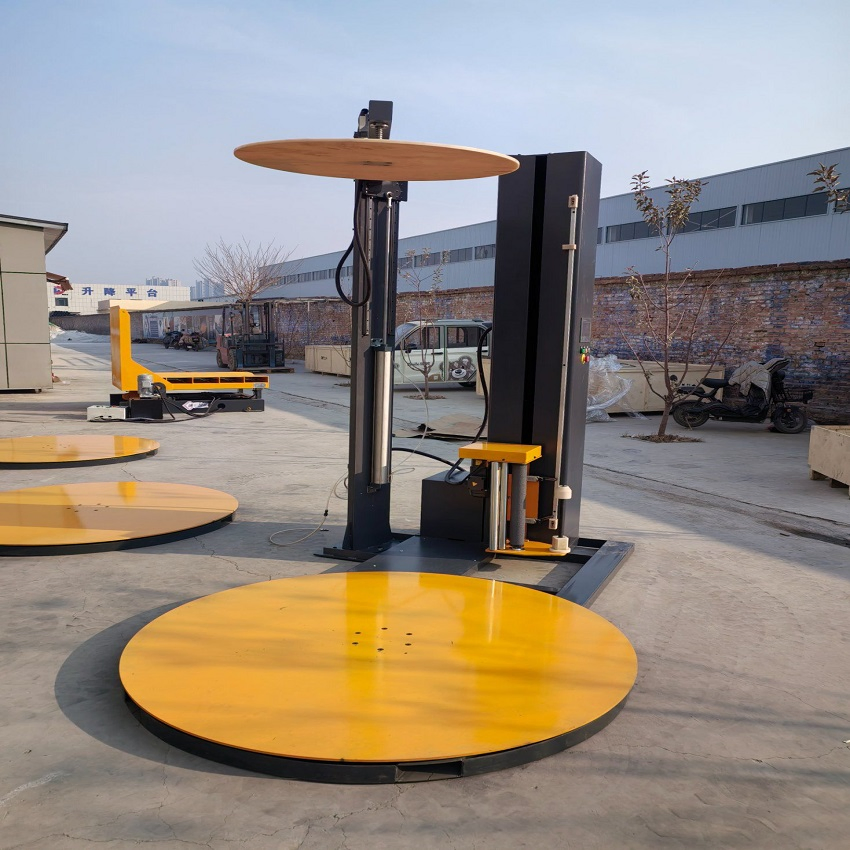 Pallet Wrapping Machine Pre-Stretch Type for Distribution Center