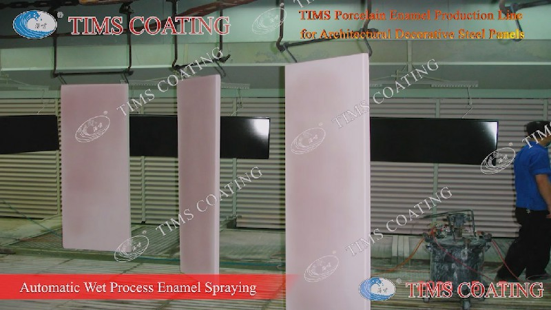 Porcelain Enamel Production Equipment for Architectural Decorative Steel Panels