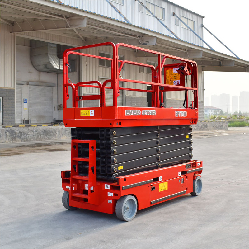 Self-Propelled Equipment Electric Manpower Aerial Lift Standard Organization CE Scissor Lift