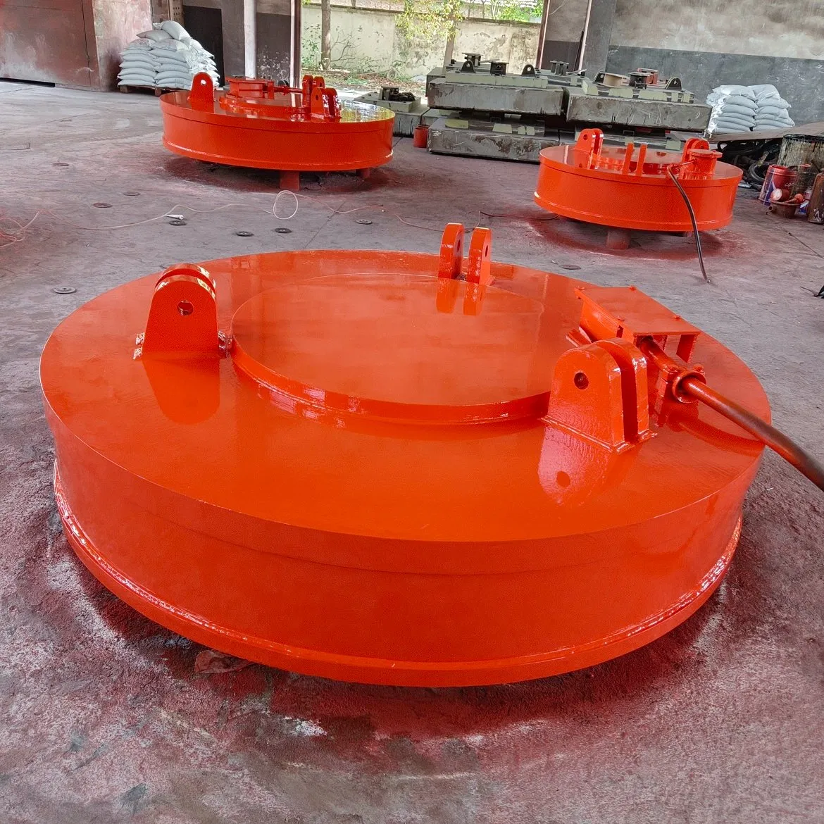 Industrial Lifting Magnet Tool for Handling Scraps