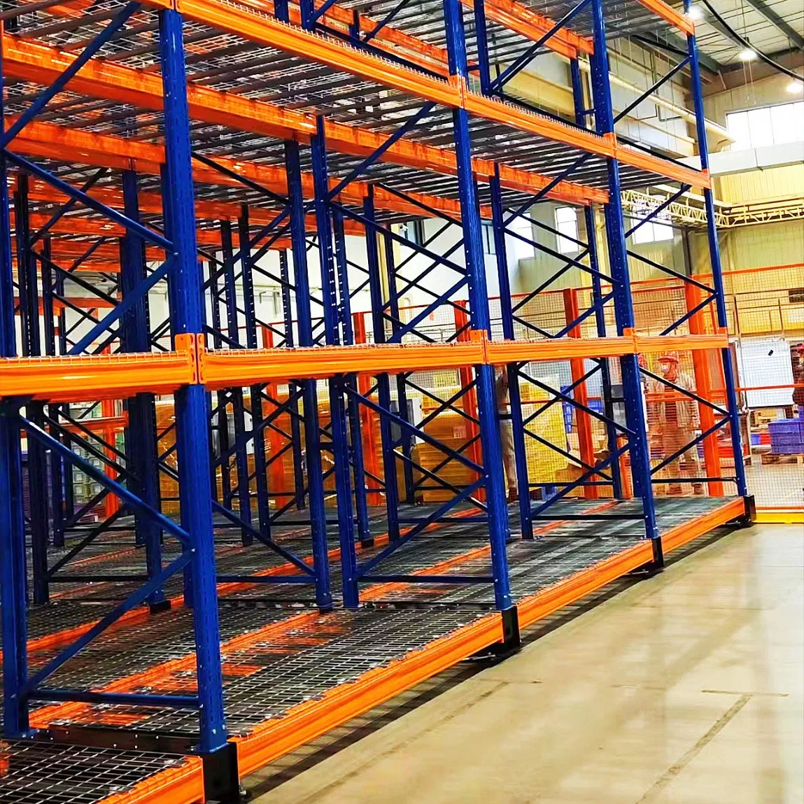 Motorized Storage System Trackless Mobile Shelving Solution Without Ground Rail