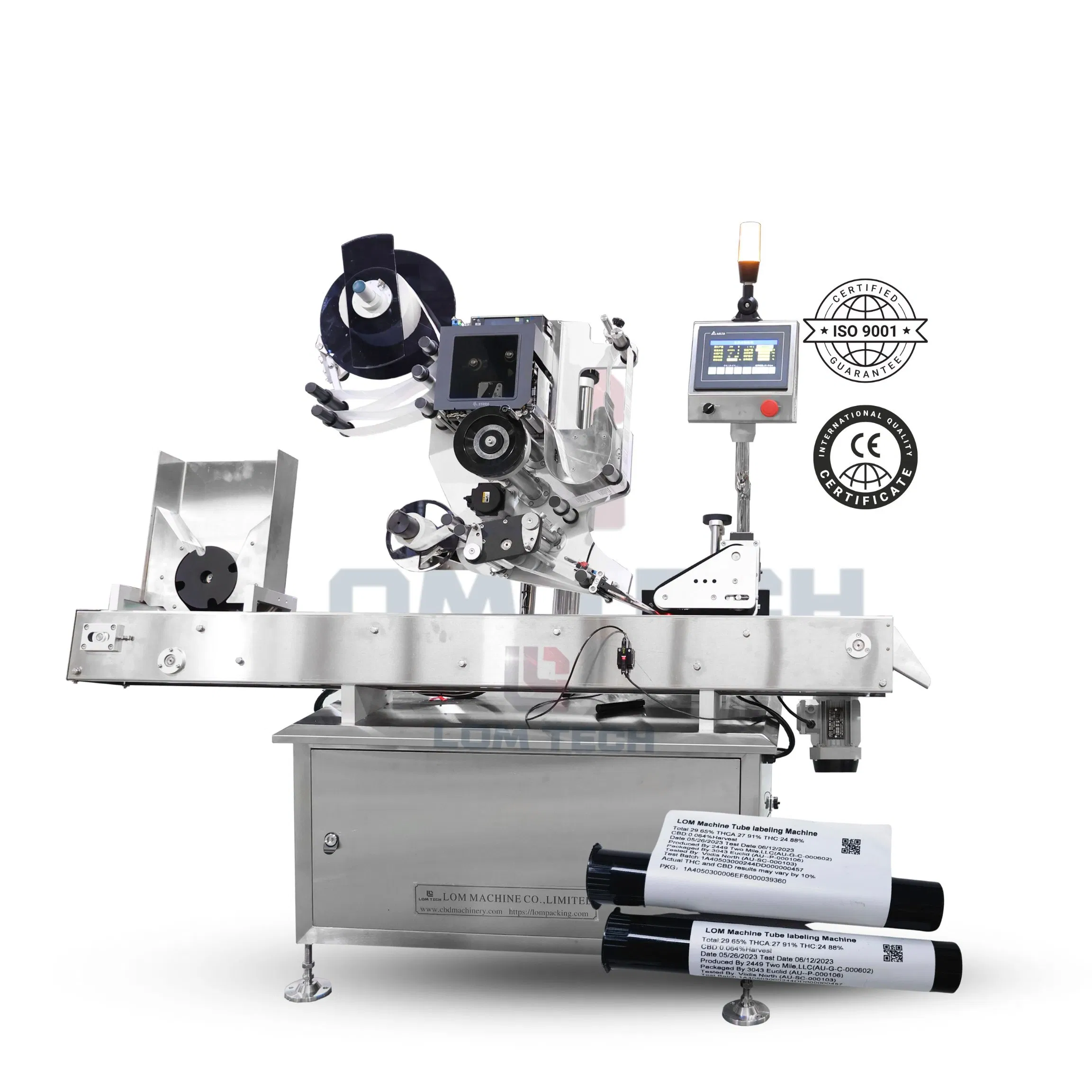 Advanced Real-Time Tube Labeling System for Precision Marking Solutions