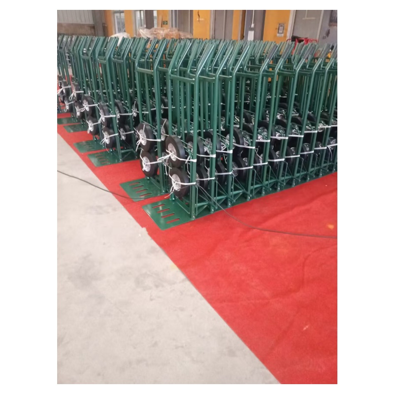 Multi-Purpose Blue Hand Trollley with Foldable Base High Performance Metal Sack Truck Trolley for Delivery Services, Warehouses &amp; Home Organization