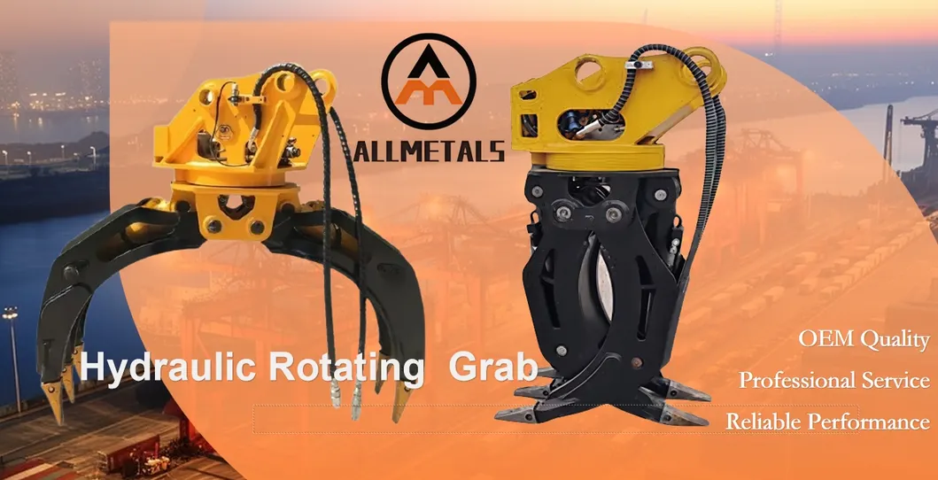 Hydraulic Rotating Grapple