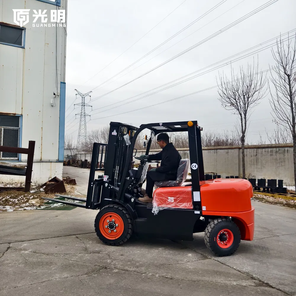 Universal Loading Machine - Mechanized Cargo Handling - Counterbalanced Forklift Truck
