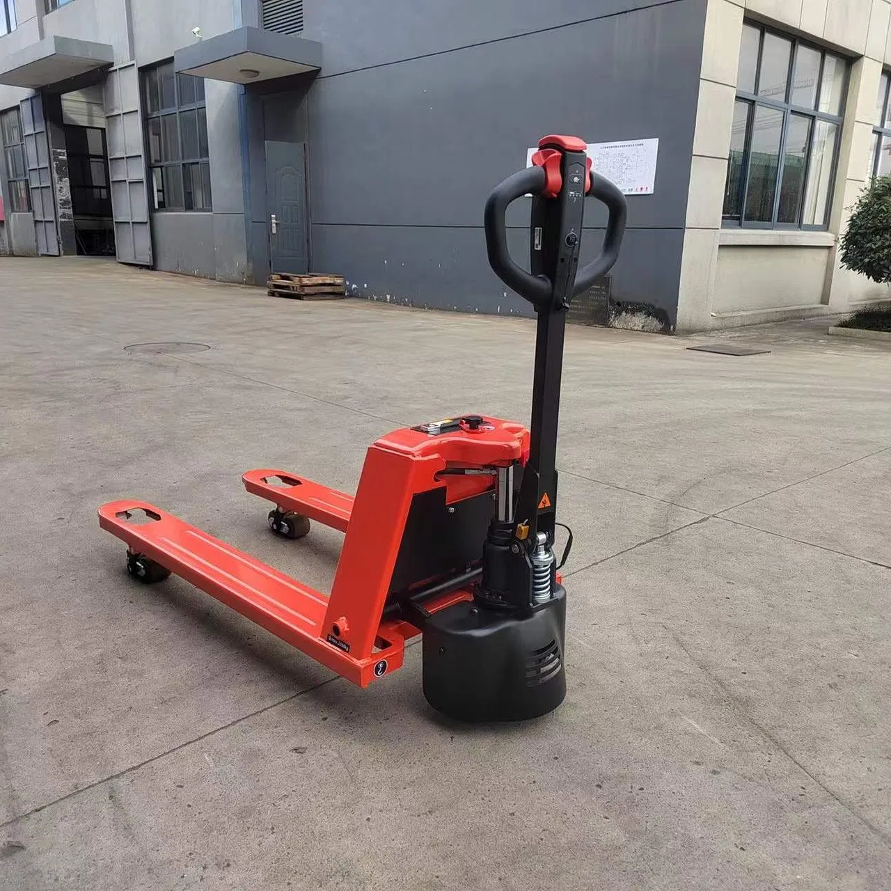 2ton 2000kg OEM CE China Factory 48V Lithium Battery Operation Full Electric Pallet Jack Material Handling Equipment
