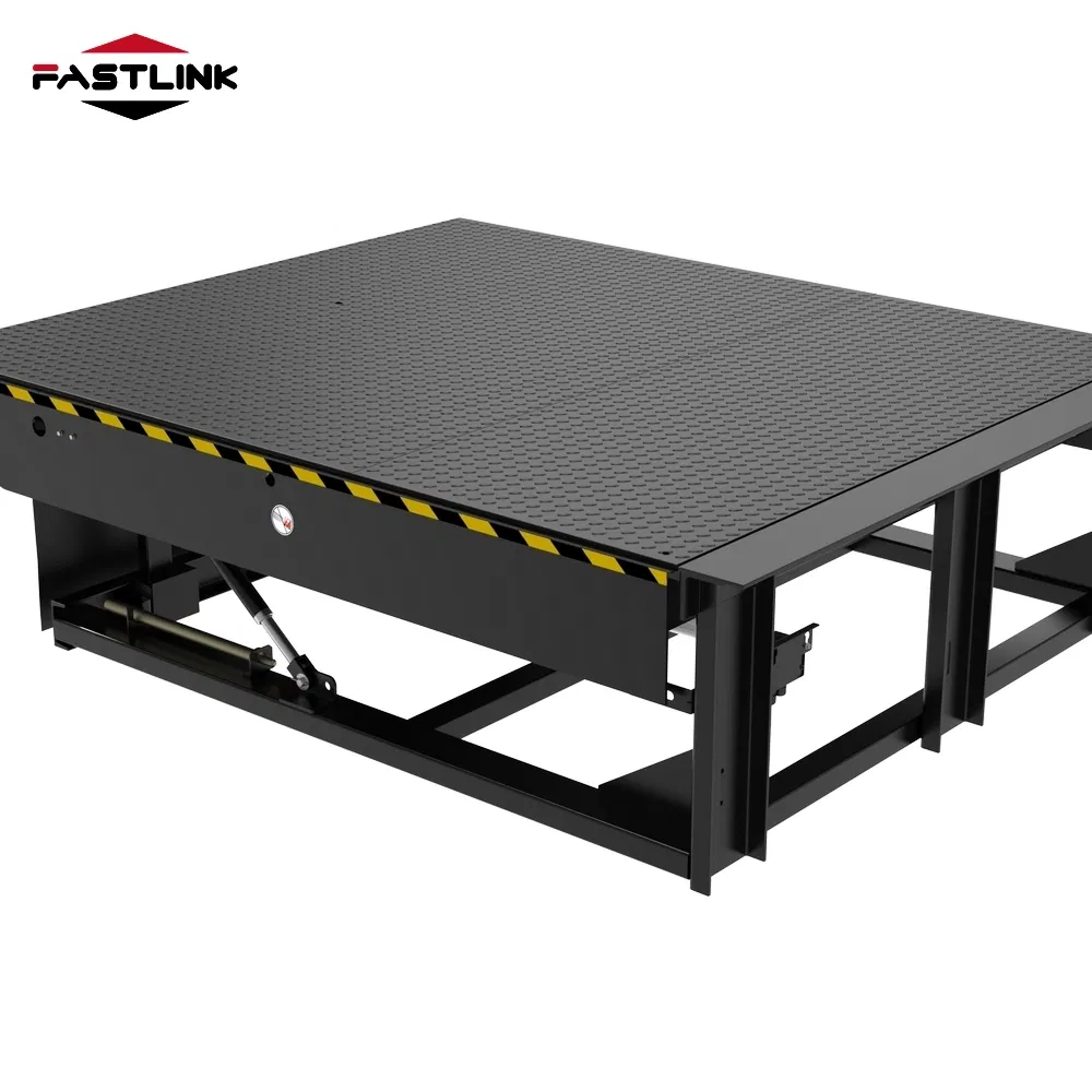 Industrial Alloy Modern Remote Control Electric Lifter Automatic Ground Level Loading Elevating Telescopic Dock Equipment