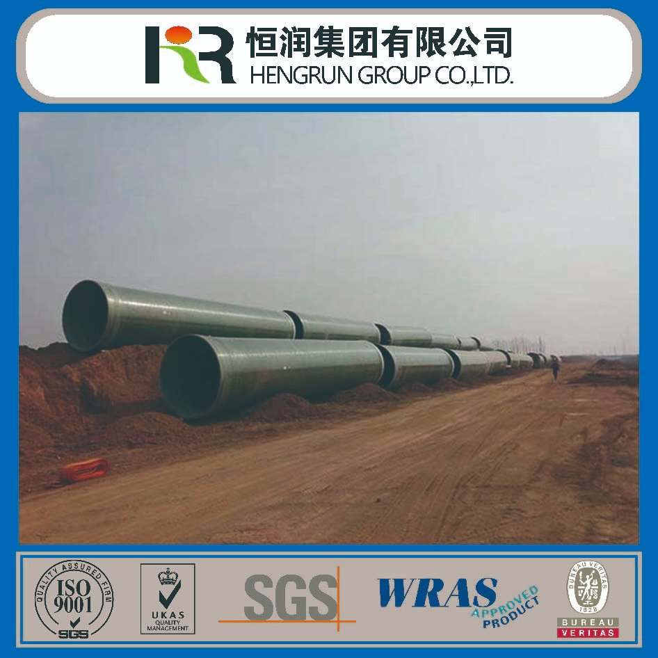Glass Fiber Reinforced Plastic Composite FRP Pipe and Fitting Building Material