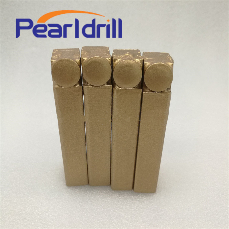 Pearldrill One/Two Cutter Tooth Head Solderable Drill Teeth Cutter Exploration Diamond Composite Cutter