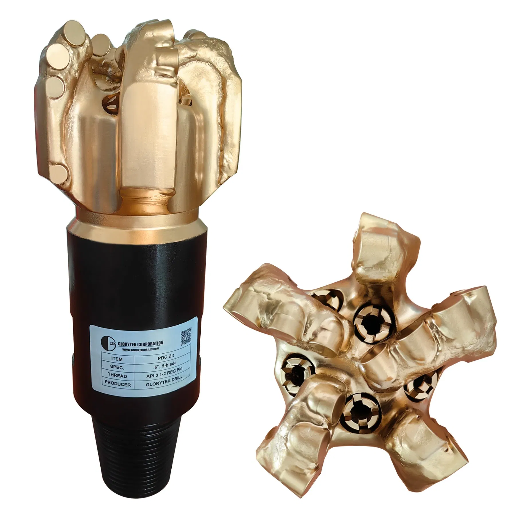 High Performance Steel Body Small PDC Drilling/Drill Bit with 4/5/6/8 Blades