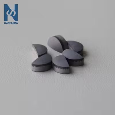 Impact Resistant Half Round PDC Cutter for Offshore Oil Drilling Bits