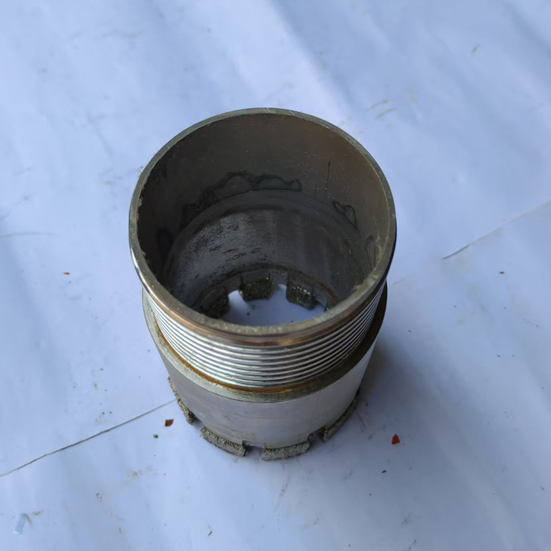 Durable Electroplated Diamond PDC Core Bits 75mm Diameter for Hard Core Gneiss Nasalt Iinestone Layer