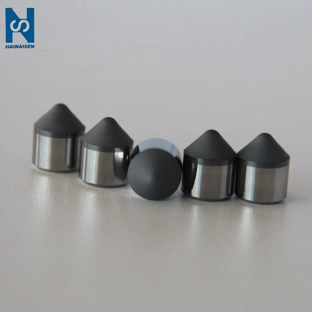 Conical PDC Cutter for Diamond Pick DTH Hammer Hard Formation Drilling